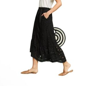 Maeve By Anthropologie Eyelet Wrap Skirt Women’s Size 14